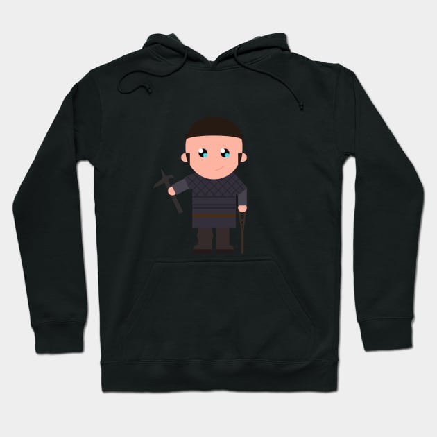 Ivar the Boneless Hoodie by VikingsGraphics